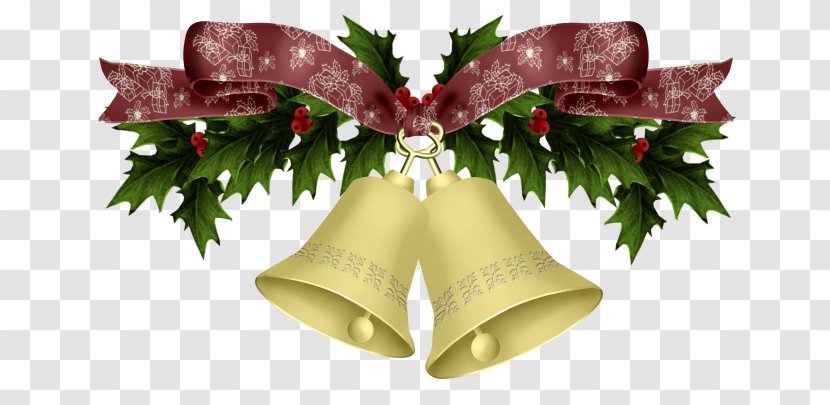 Christmas Jingle Bell Silver Bells Clip Art - Ornament Transparent PNG