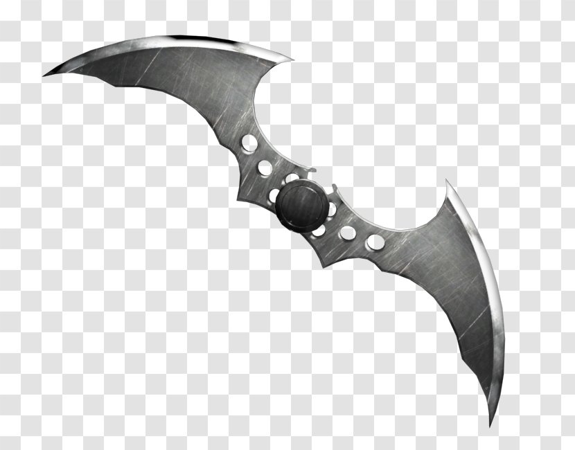 Batman: Arkham City Batarang Knight Injustice: Gods Among Us - Dagger - Batman Transparent PNG