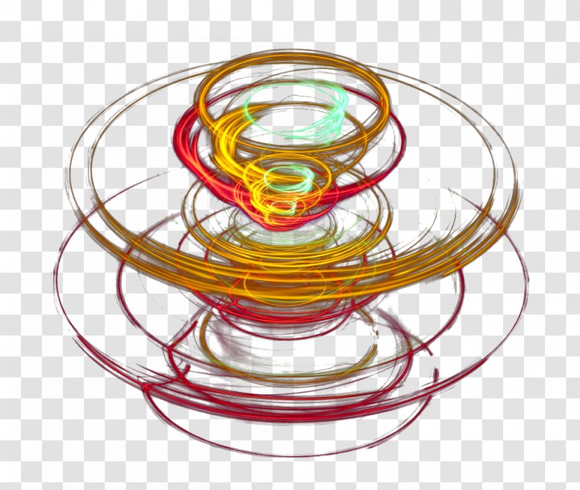 Rotation - Colorful Rotating Lines Transparent PNG