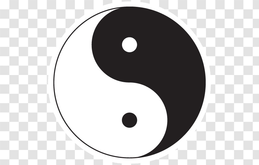 Taoism Symbol The Taoist Religion Yin And Yang - Monochrome Photography Transparent PNG