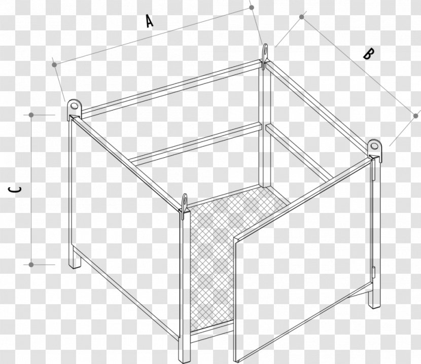 Cargo Basket Computer Hardware Clothing Accessories - Rectangle - Tablo Transparent PNG