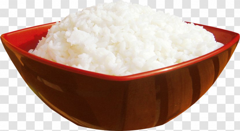 Cazuela Cooked Rice White - Bowl Transparent PNG
