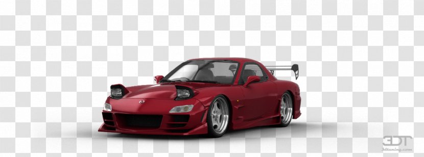 Bumper Sports Car Compact Automotive Lighting - Mazda Rx 7 Transparent PNG