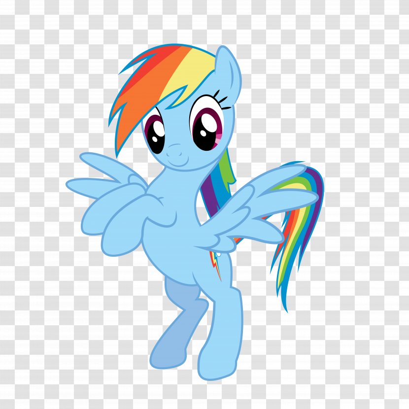 Rainbow Dash Pinkie Pie Pony Rarity Applejack - Watercolor Transparent PNG
