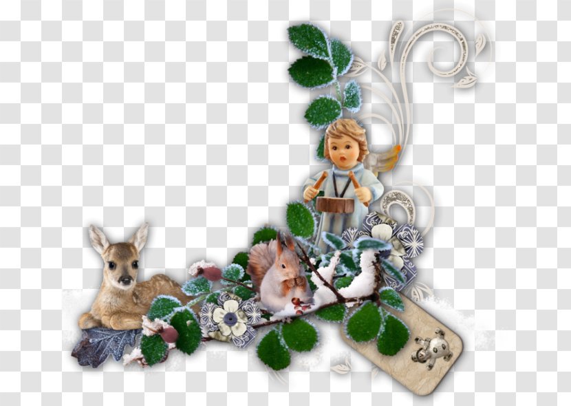 Christmas Animal Squirrel Clip Art - Bordure - Accessoire Transparent PNG
