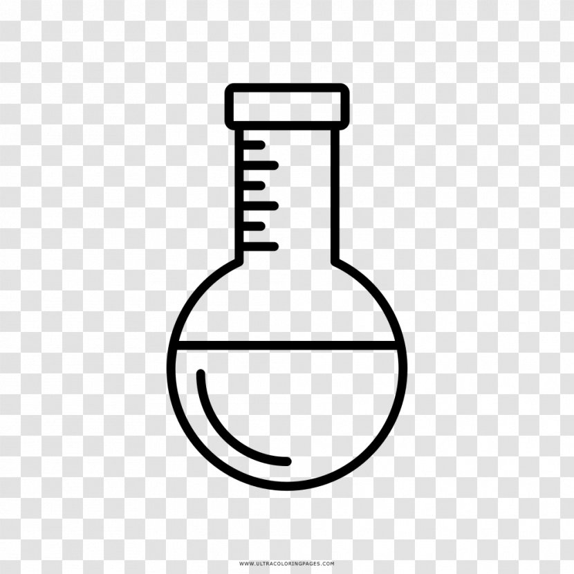 Round-bottom Flask Laboratory Flasks Drawing Erlenmeyer Chemistry - Watercolor - Dab Unicorn Transparent PNG