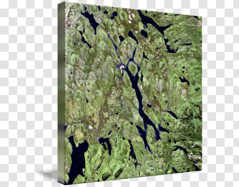 Moosehead Lake Gallery Wrap Rockwell-MBB X-31 Canvas Art - Trunk - Christine Fire Map Transparent PNG