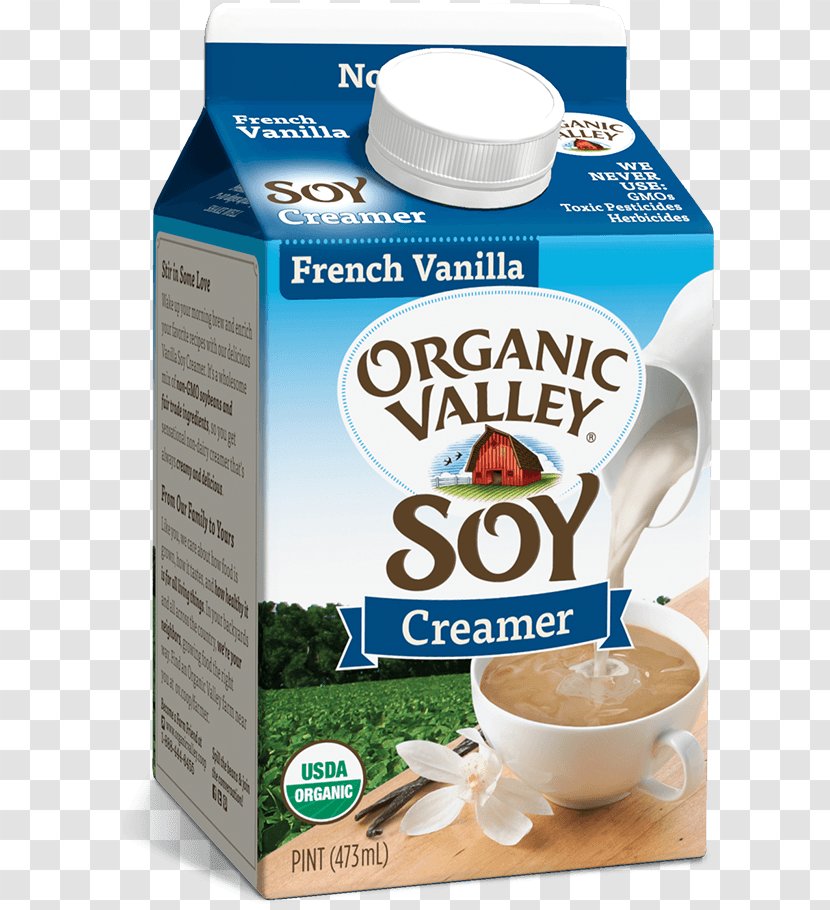 Cream Soy Milk Organic Food Instant Coffee - Nondairy Creamer Transparent PNG