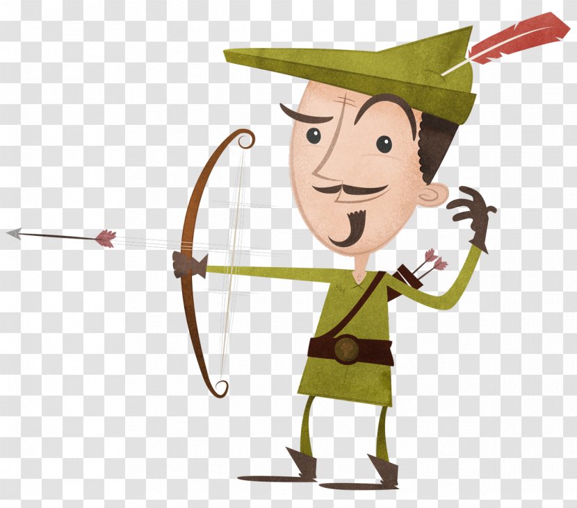 Nottingham Robin Hood Energy Green Arrow Little John - Child Transparent PNG
