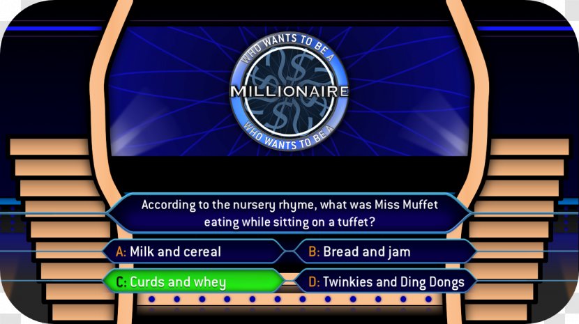 Millionaire Game Show Television Art - Who Wants To Be A Transparent PNG