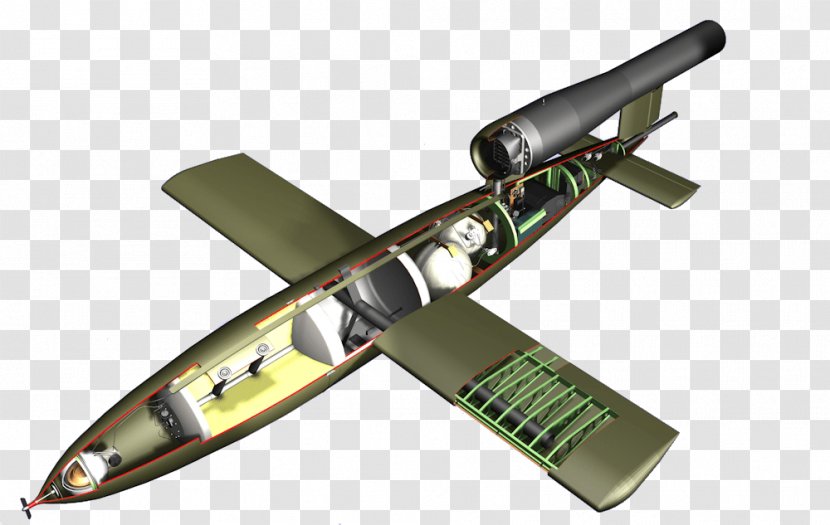 V-1 Flying Bomb Second World War - Model Aircraft Transparent PNG