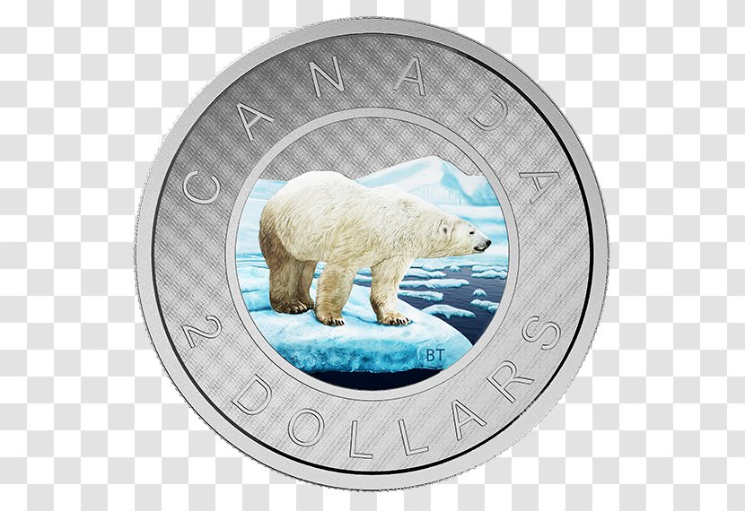Canada Silver Coin Toonie - Dollar Transparent PNG