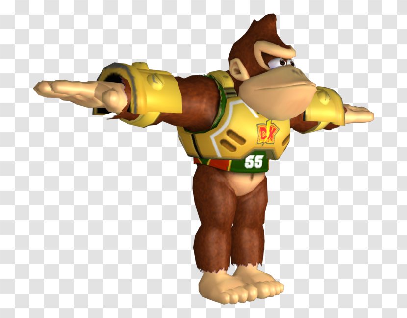Donkey Kong Country Returns Mario Strikers Charged Super Diddy Racing - Series - Hair Model Transparent PNG