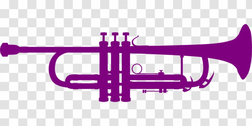 Trumpet Musical Instruments Clip Art - Cartoon Transparent PNG