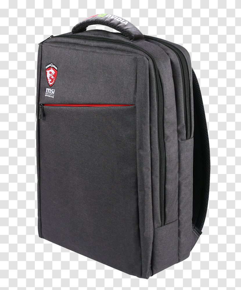 Laptop Bag Backpack MSI Computer - Electronics Transparent PNG