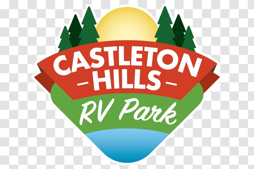 Castleton Hills RV Park Campsite Camping Caravan Logo Transparent PNG