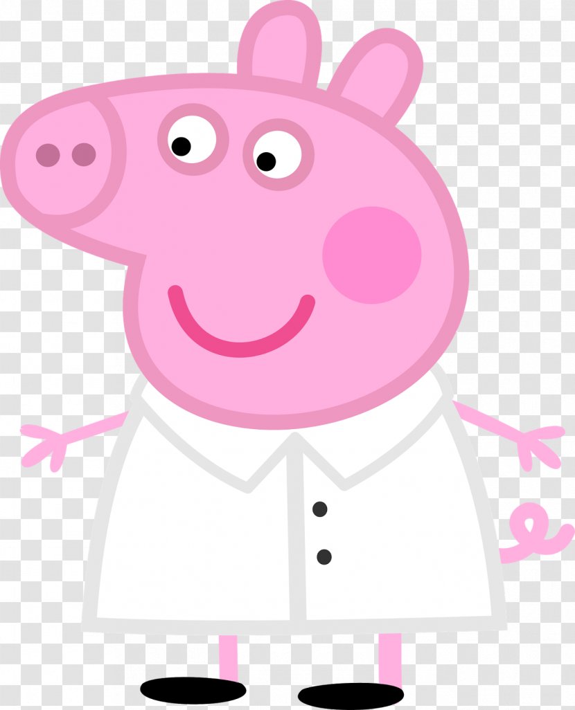 Daddy Pig George - PEPPA PIG Transparent PNG