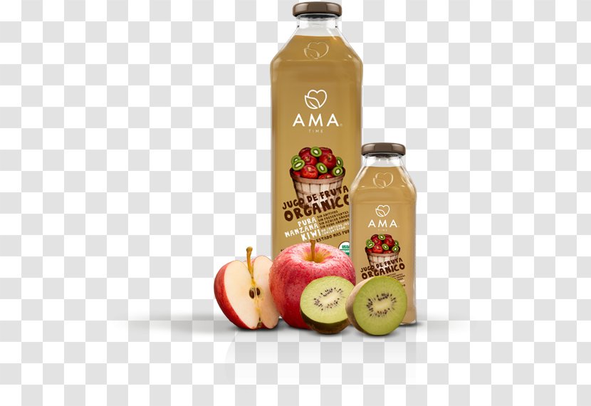 Apple Juice Organic Food - Jam - Kiwi Transparent PNG