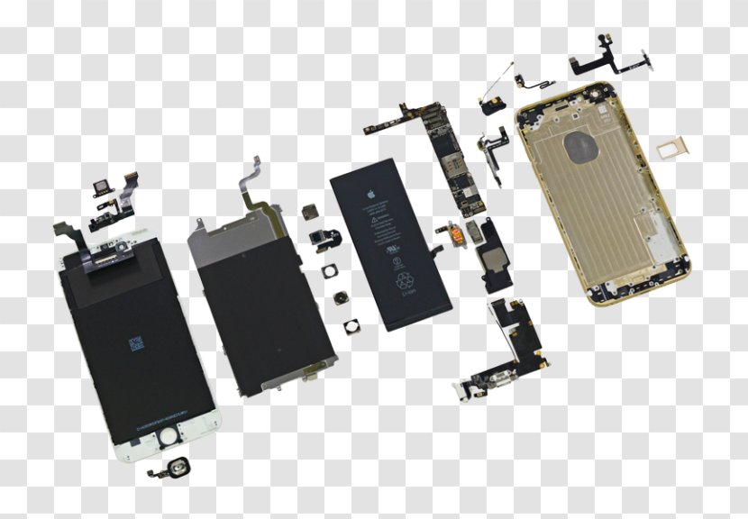 IPhone 6 Plus 5 4S Product Teardown - Mobile Phones Transparent PNG