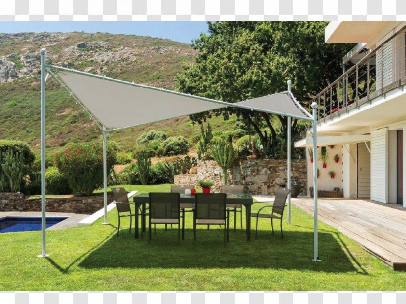 Gazebo Garden Sail Ecru Roof - Backyard Transparent PNG