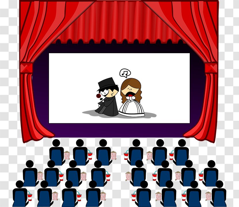 Cinema Film Clip Art - Pink TV Movie Theater Transparent PNG