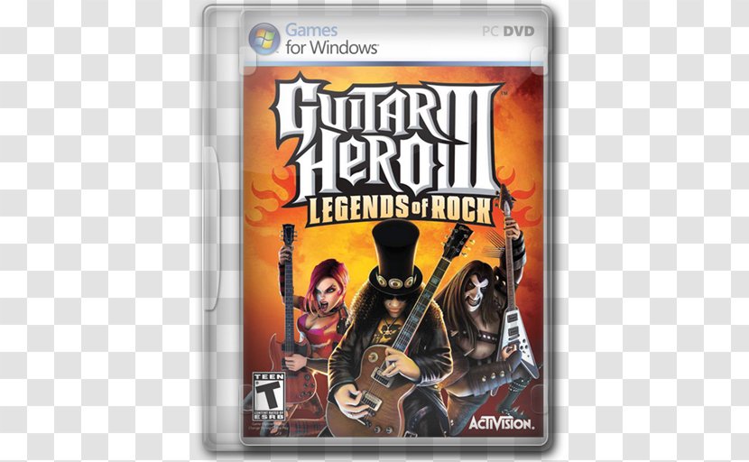 Guitar Hero III: Legends Of Rock Xbox 360 PlayStation 2 World Tour Hero: Warriors Transparent PNG