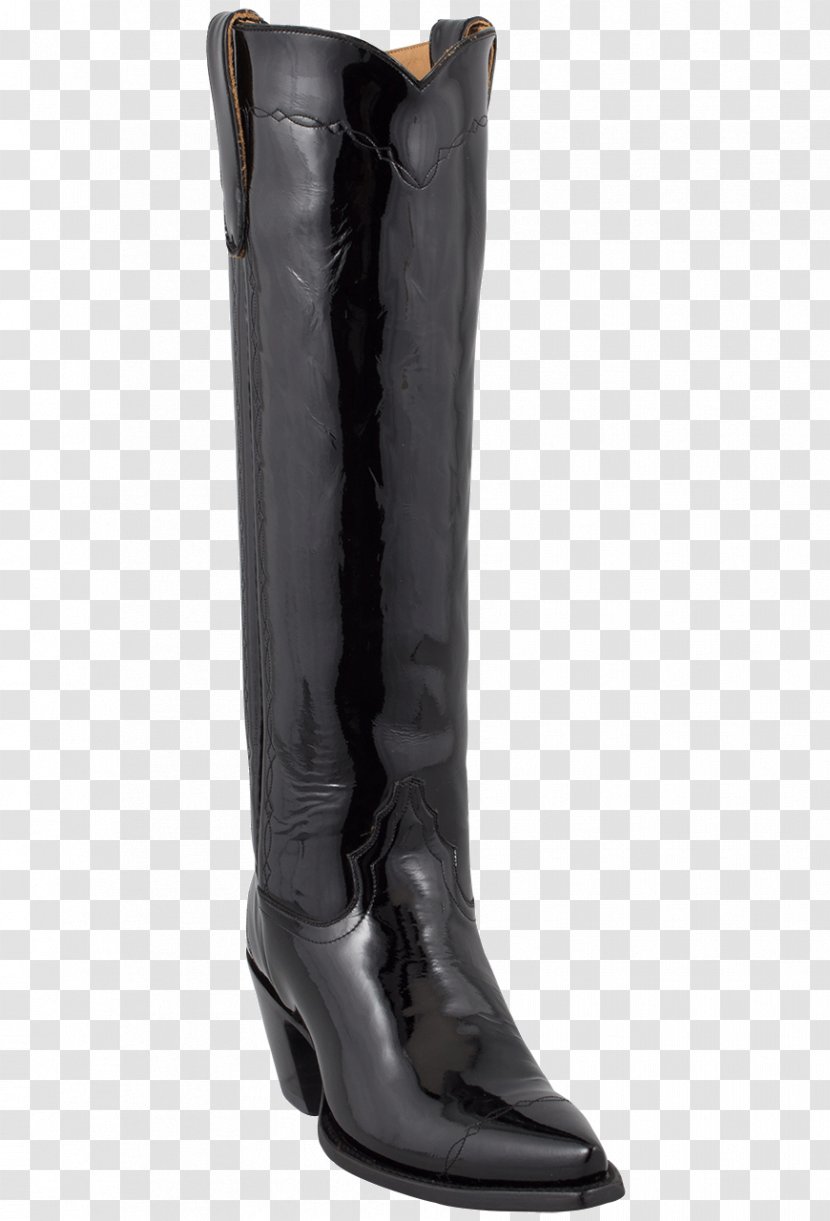 Knee-high Boot Patent Leather Shoe Thigh-high Boots - Overtheknee Transparent PNG