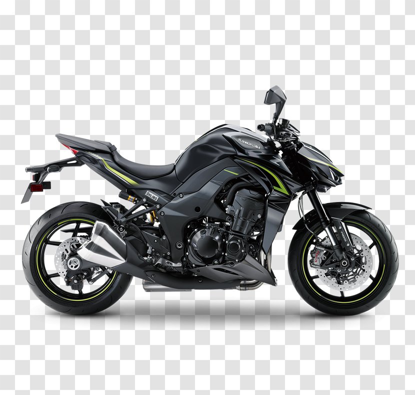 Kawasaki Z1000 Motorcycles Z800 Z750 - Exhaust System - Motorcycle Transparent PNG