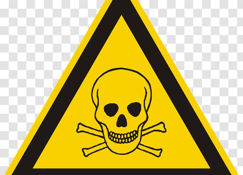 Hazard Symbol Safety Dangerous Goods Chemical Substance - Toxicity - Warning Sign Transparent PNG