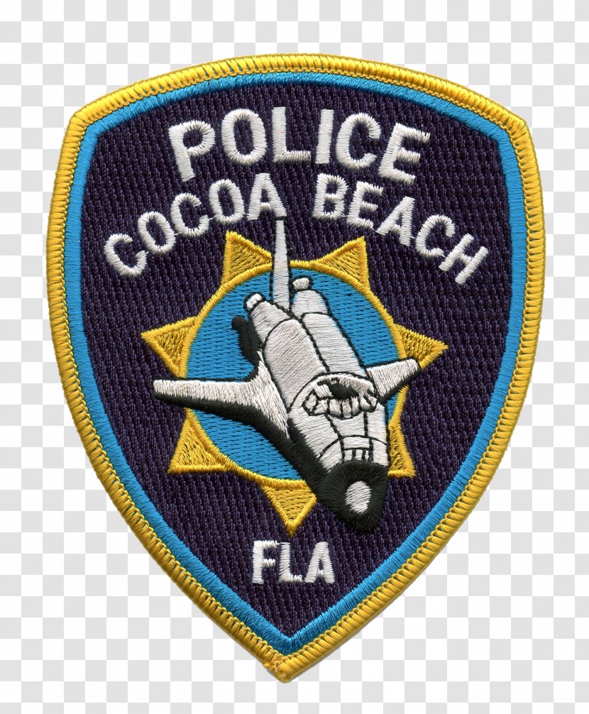 Cocoa Beach Badge Police Officer Transparent PNG