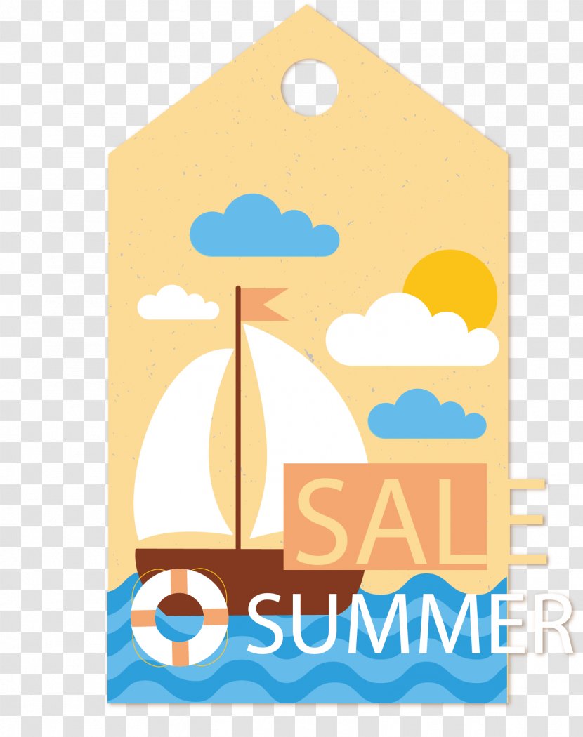 Illustration - Wall Sticker - Vector Hand-painted Boat Posters Transparent PNG