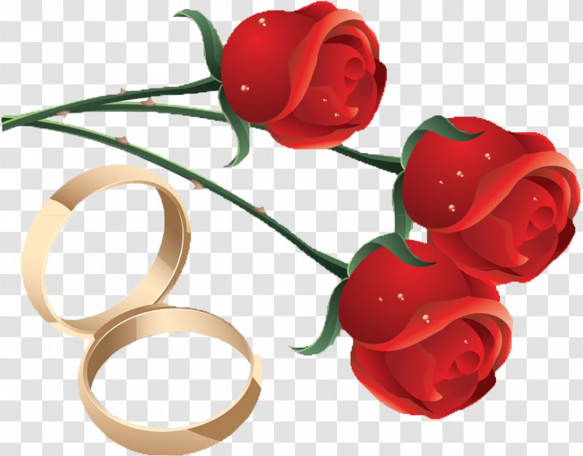 Wedding Invitation Flowers - Ring - Floribunda Plant Stem Transparent PNG