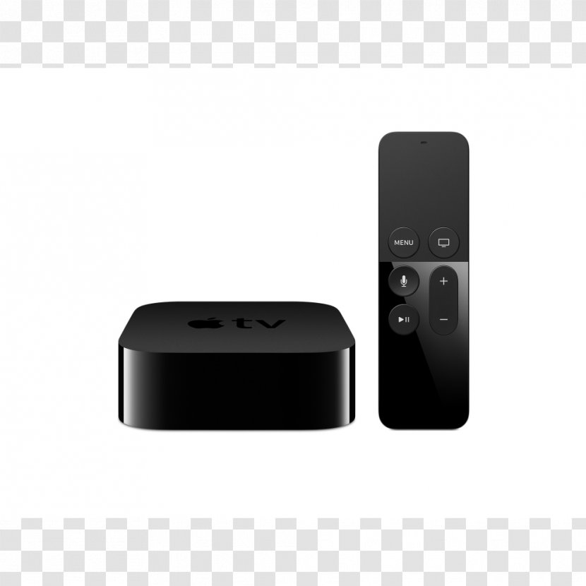 Apple TV (4th Generation) 4K Digital Media Player - Electronics Accessory Transparent PNG