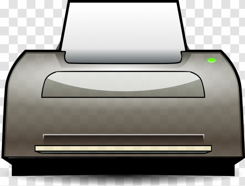 Clip Art Printer Openclipart Vector Graphics Printing - Automotive Design Transparent PNG