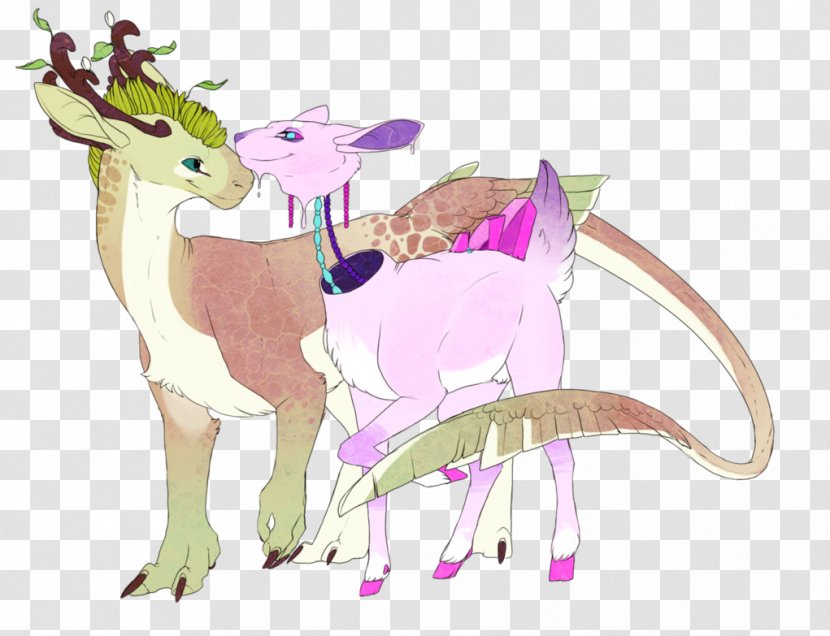 Reindeer Goat Mammal Horse Fauna - Animated Cartoon Transparent PNG