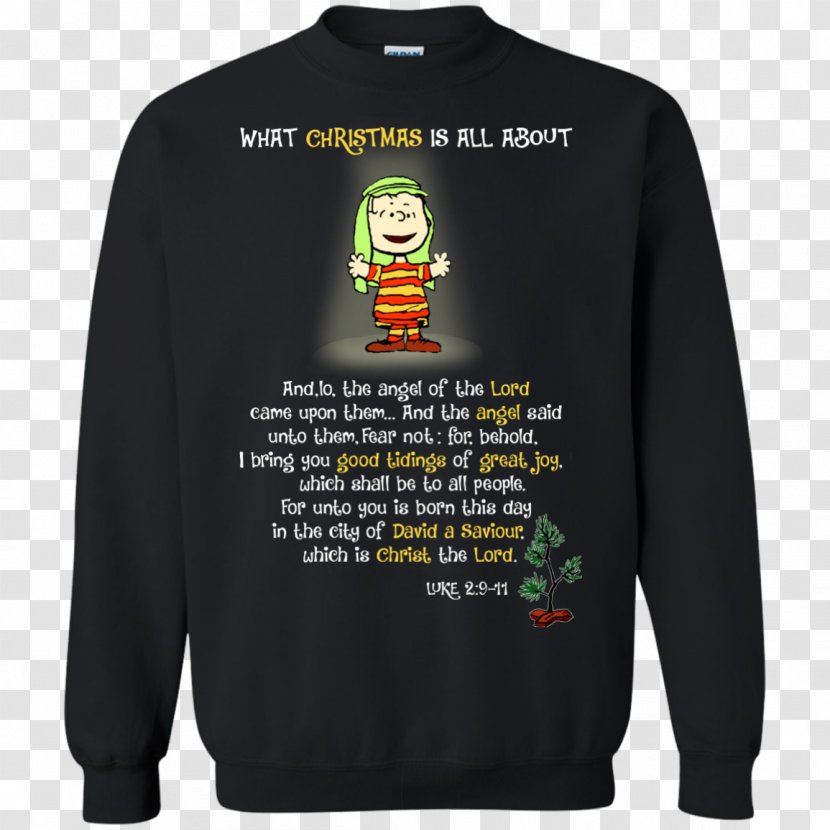 T-shirt Hoodie Clothing Bluza - Linus Peanuts Transparent PNG