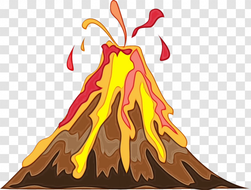 Volcano Tree Volcanic Landform Plant Costume Design Transparent PNG