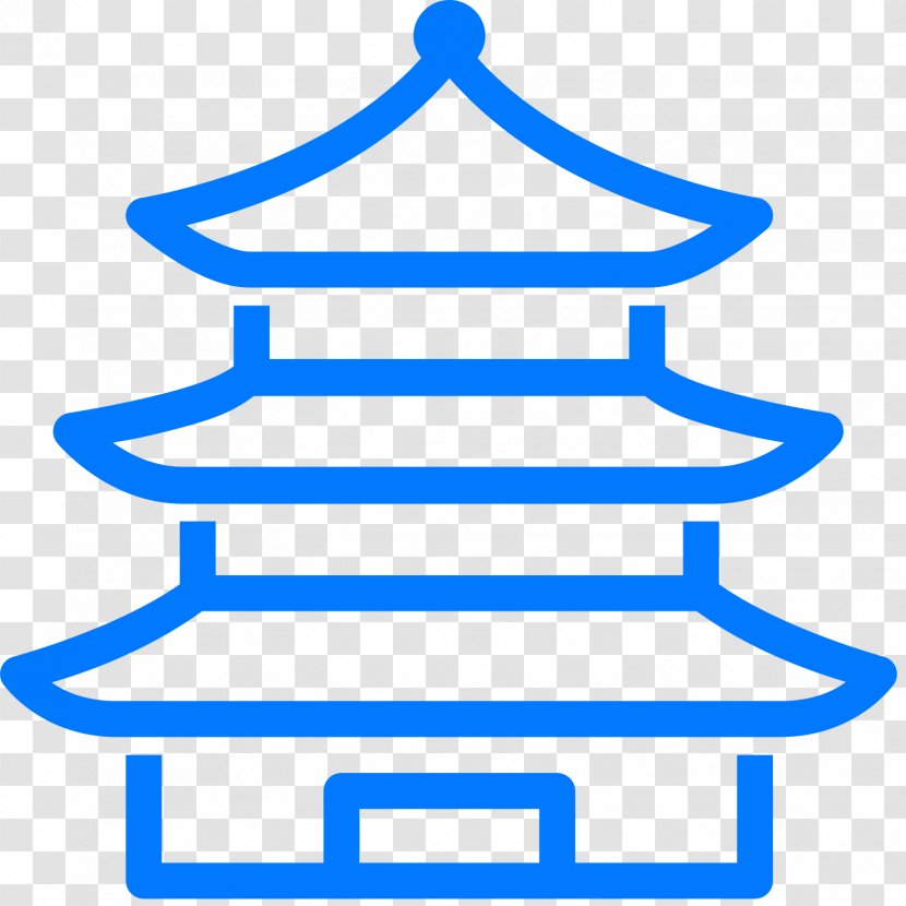 Chinese Pagoda Temple Clip Art Transparent PNG