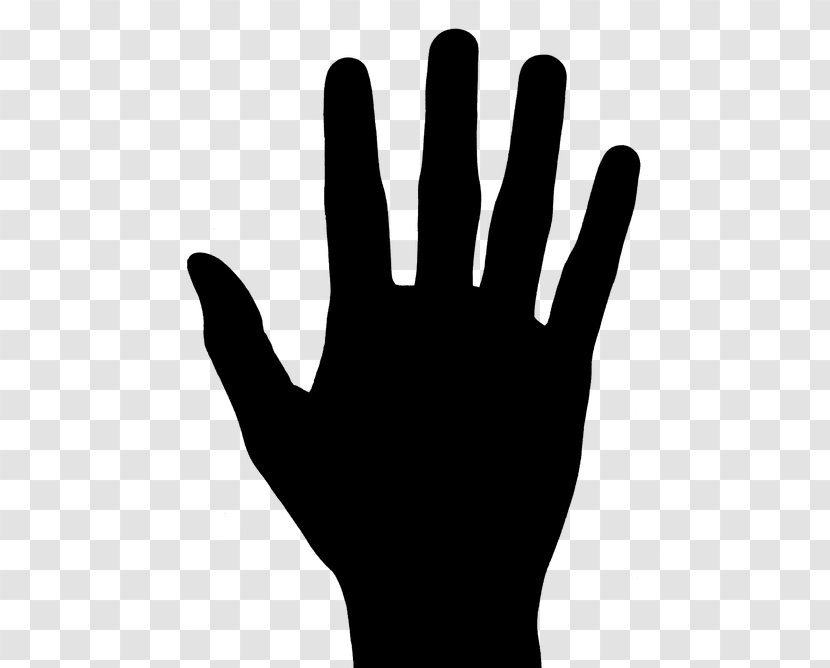 Thumb Hand Model Glove Silhouette Font - Safety - Sign Language Transparent PNG