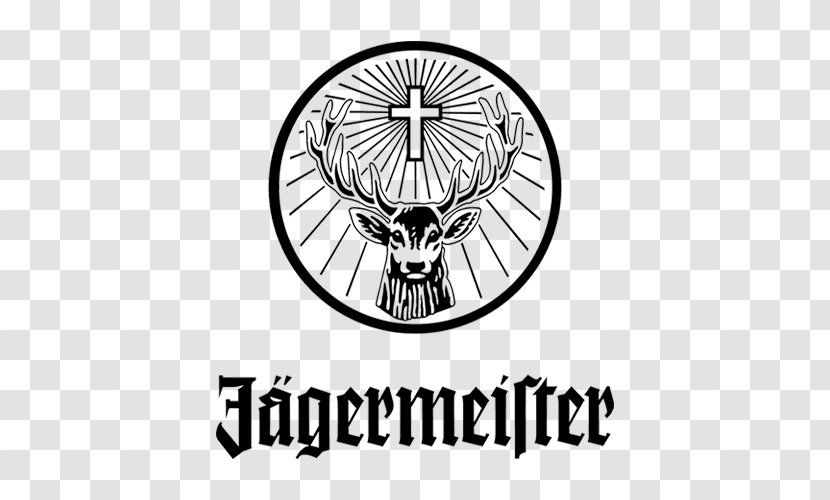 Jägermeister Logo Vector Graphics Deer Brand - Bone Transparent PNG