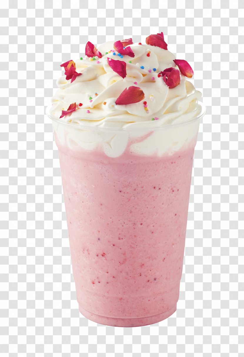 Sundae Smoothie Milkshake Falooda Non-alcoholic Drink - Non Alcoholic Beverage - Ice Cream Transparent PNG