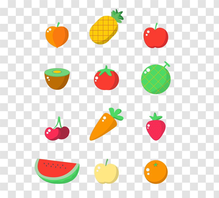 Food Background - Seedless Fruit Sticker Transparent PNG