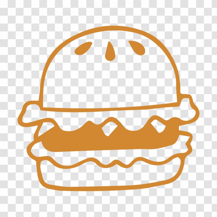 Hamburger Chicken Sandwich Food Breakfast Toast - Lunch - Hand Painted Burger Transparent PNG