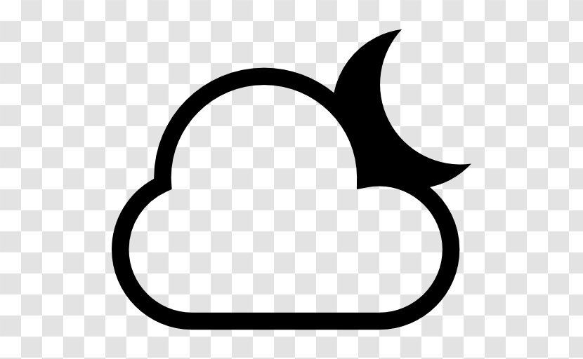 Clip Art - Silhouette - Cloud Night Transparent PNG