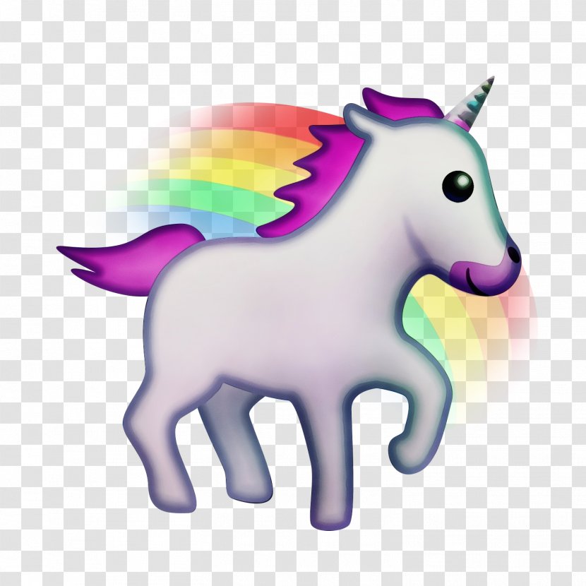 Unicorn Cartoon - Meter - Mare Pony Transparent PNG