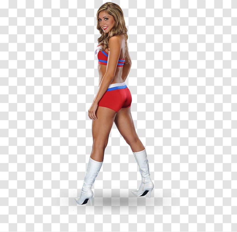 Los Angeles Clippers NBA Cheerleading Dance Squad - Cartoon - Mexican Transparent PNG