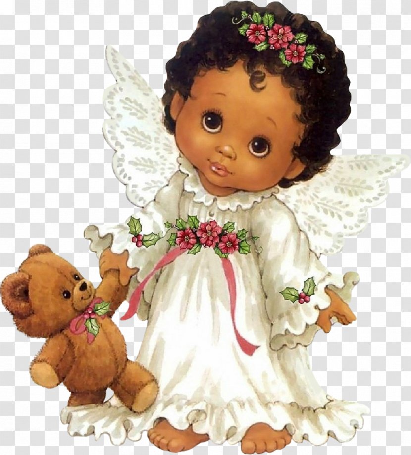 Cherub Angel Infant Clip Art - Doll Transparent PNG