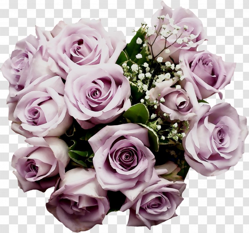 Flower Bouquet Rose Purple Clip Art - Green - Lavender Transparent PNG