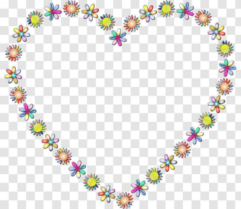 Necklace Heart Jewellery Bead Transparent PNG