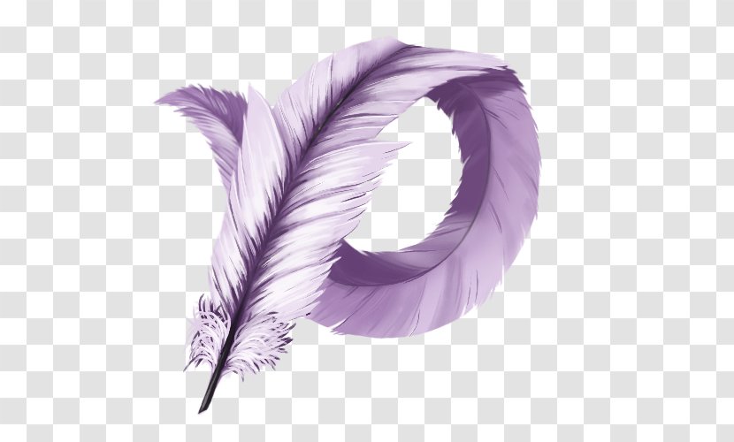 Feather - Purple Transparent PNG
